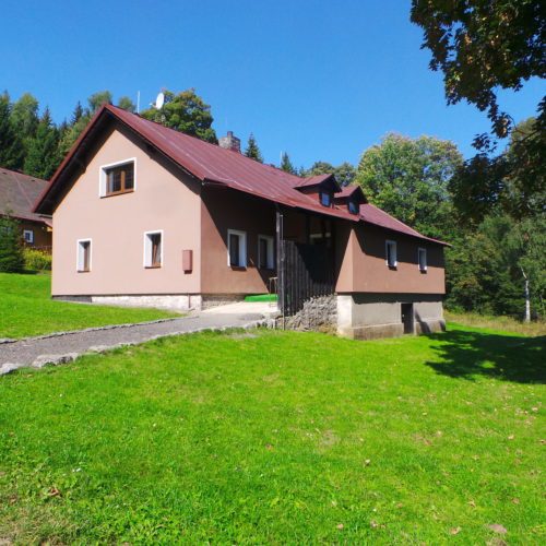 Chalupa příchovice - Chata Krále Miroslava pohled zepředu